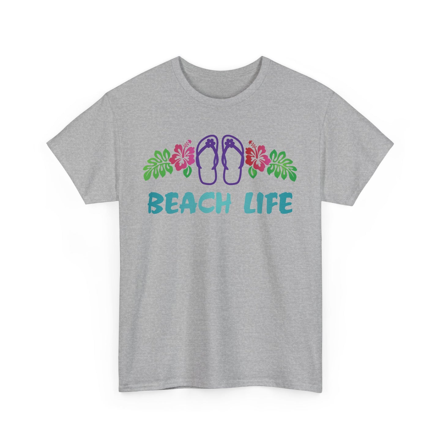 Beach Life. Heavy Cotton T-Shirt