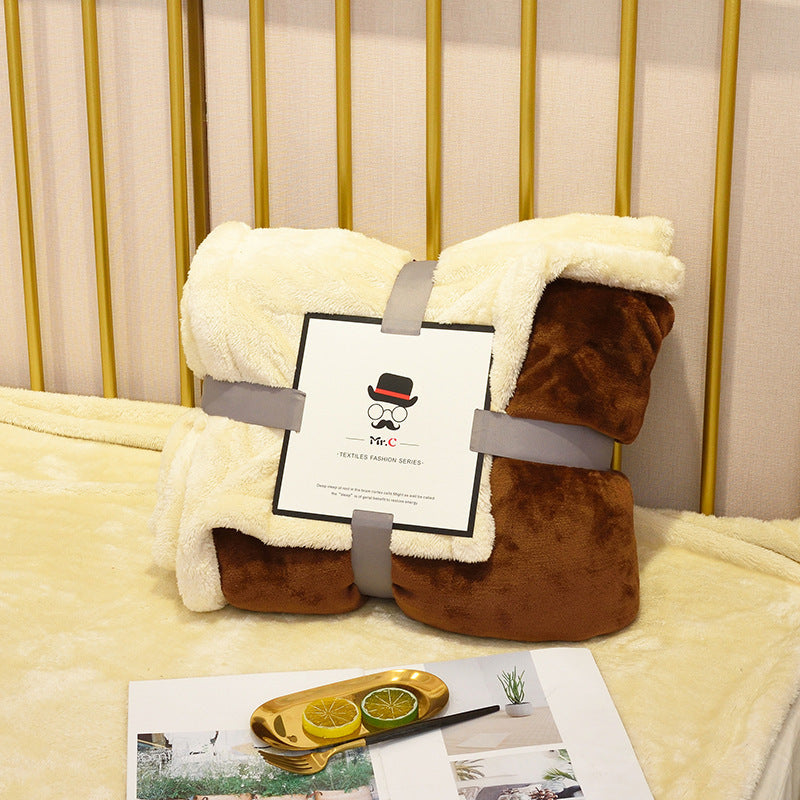 Plush Decorative Throw Blanket