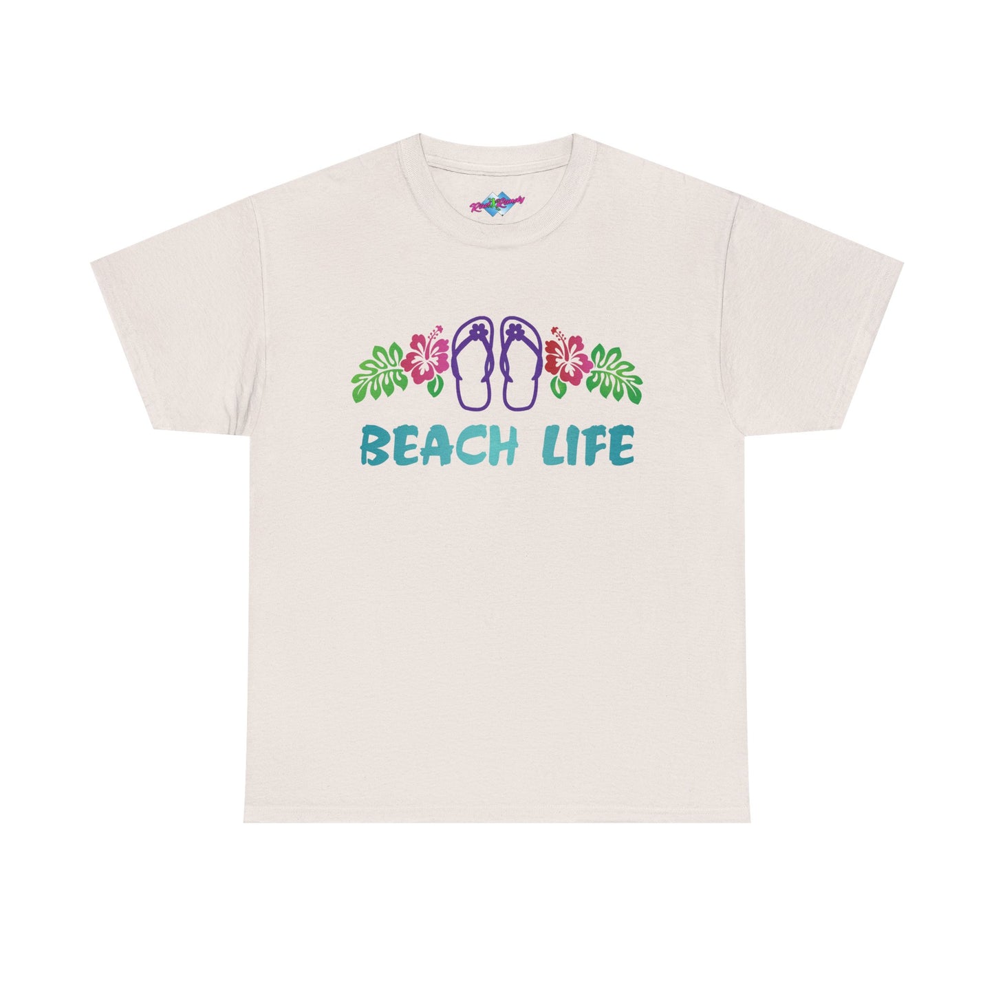 Beach Life, Heavy Cotton T-Shirt