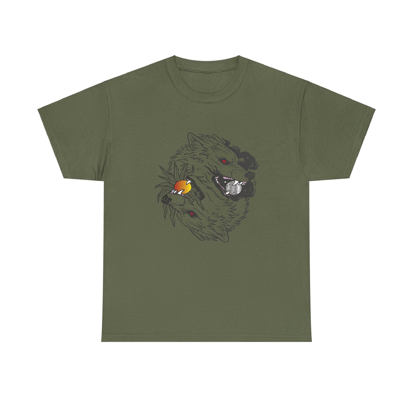 Wolfs. Heavy Cotton T-Shirt