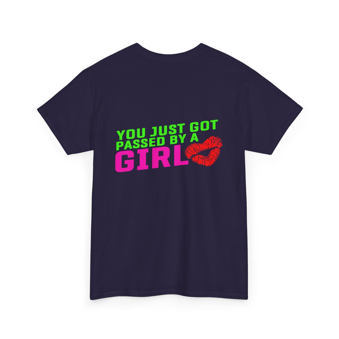 You just got passed by a Girl, Rad Moto Bunny, Heavy Cotton T-Shirt