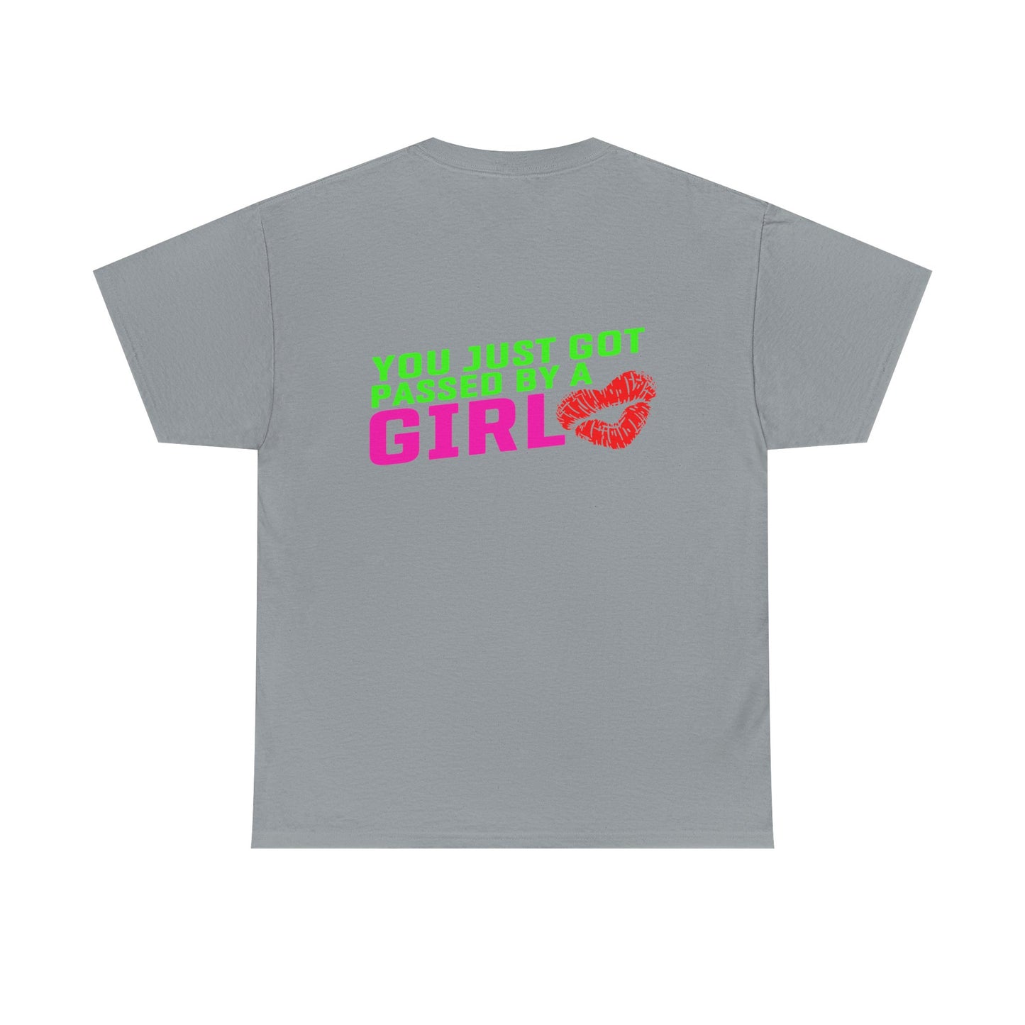 You just got passed by a Girl, Rad Moto Bunny, Heavy Cotton T-Shirt