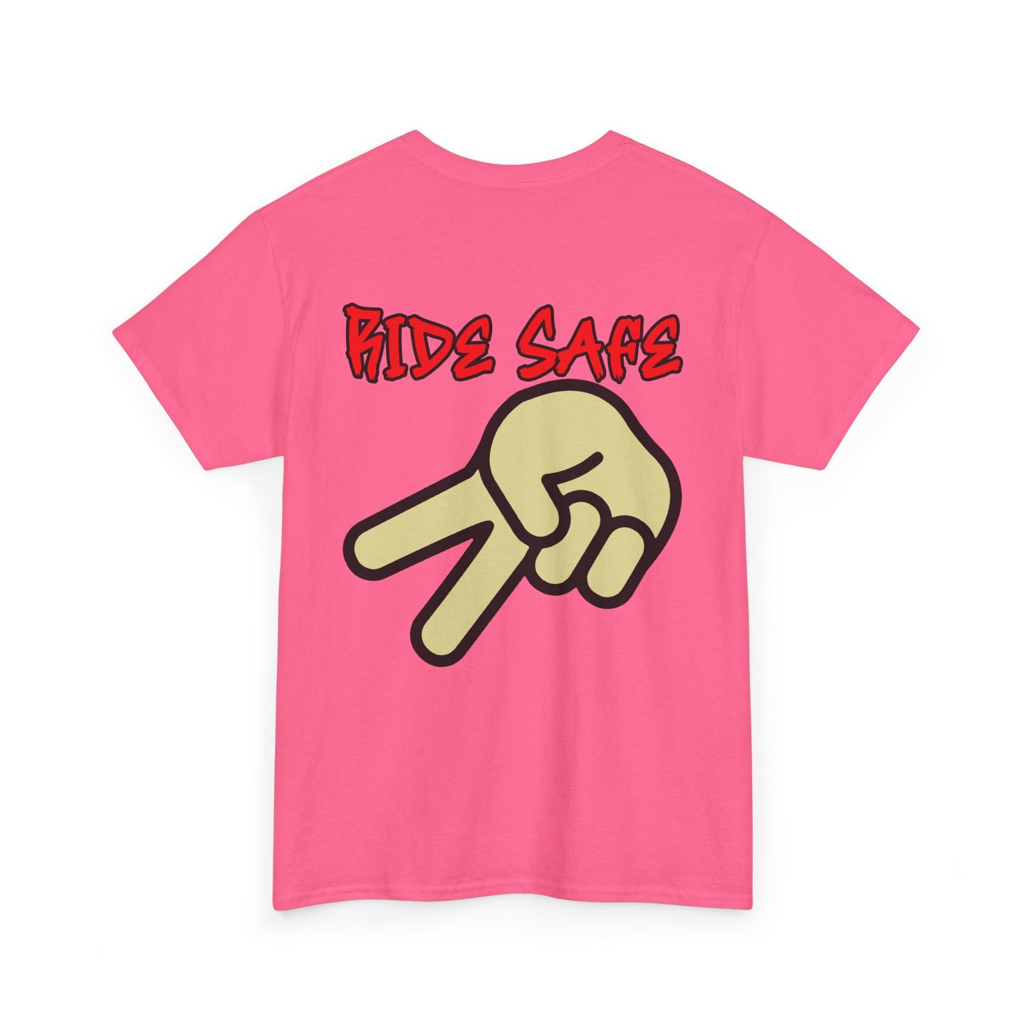 Ride Safe, Rad Moto Bunny, Heavy Cotton T-Shirt