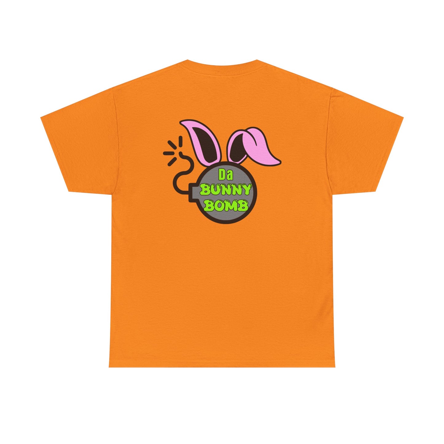 Da Bunny Bomb, Rad Moto Bunny, Heavy Cotton T-Shirt