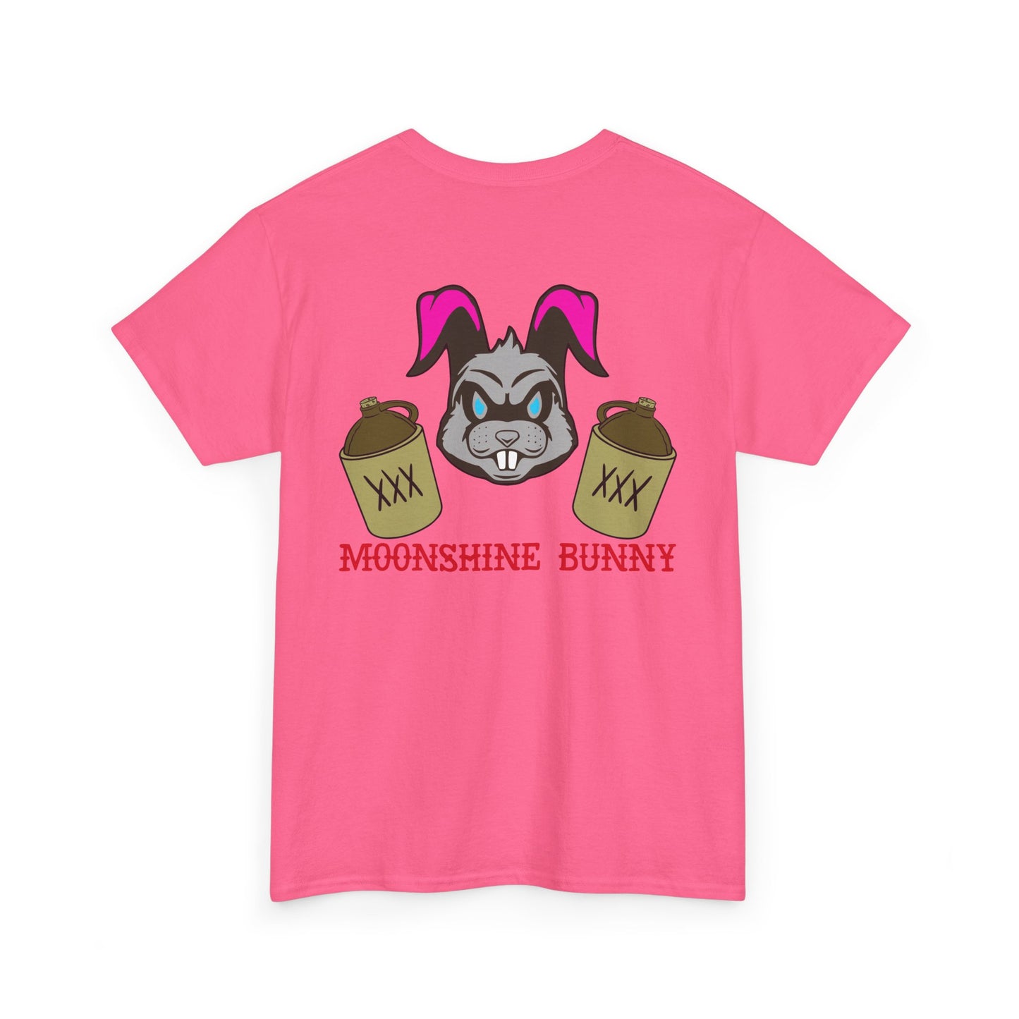 Moonshine Bunny, Rad Moto Bunny, Heavy Cotton T-Shirt