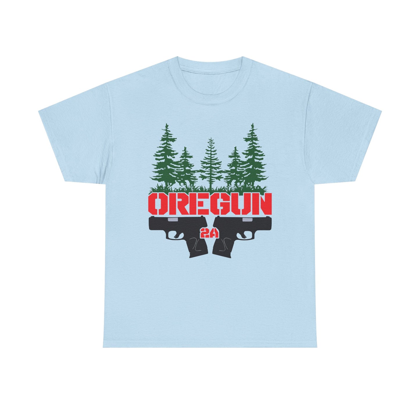 Oregun 2a Forest. Heavy Cotton T-Shirt