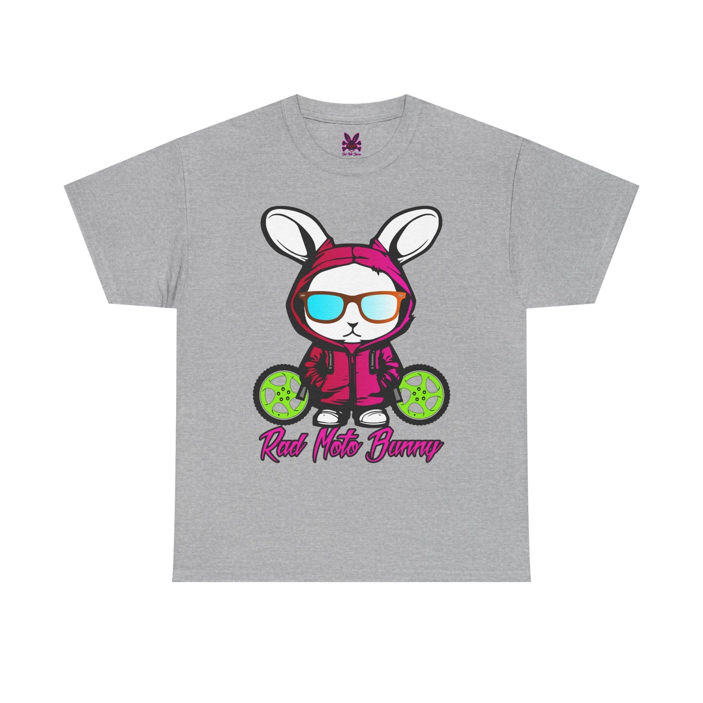 Rad Moto Bunny, Heavy Cotton T-Shirt