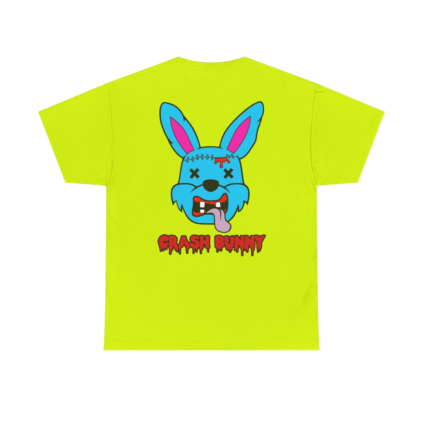 Crash Bunny, Rad Moto Bunny, Heavy Cotton T-Shirt