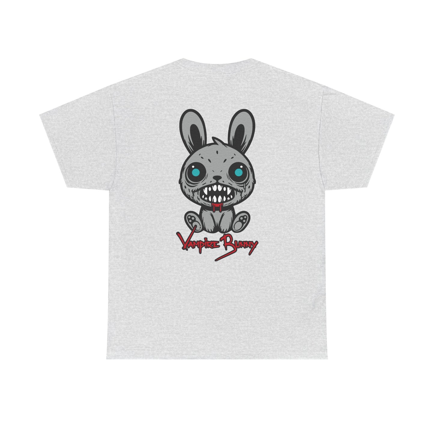 Vampire Bunny, Rad Moto Bunny, Heavy Cotton T-Shirt