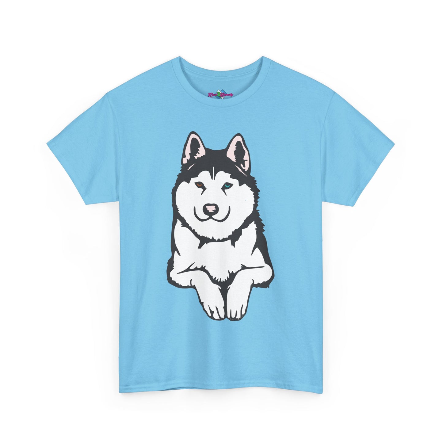 Casual Husky. Heavy Cotton T-Shirt