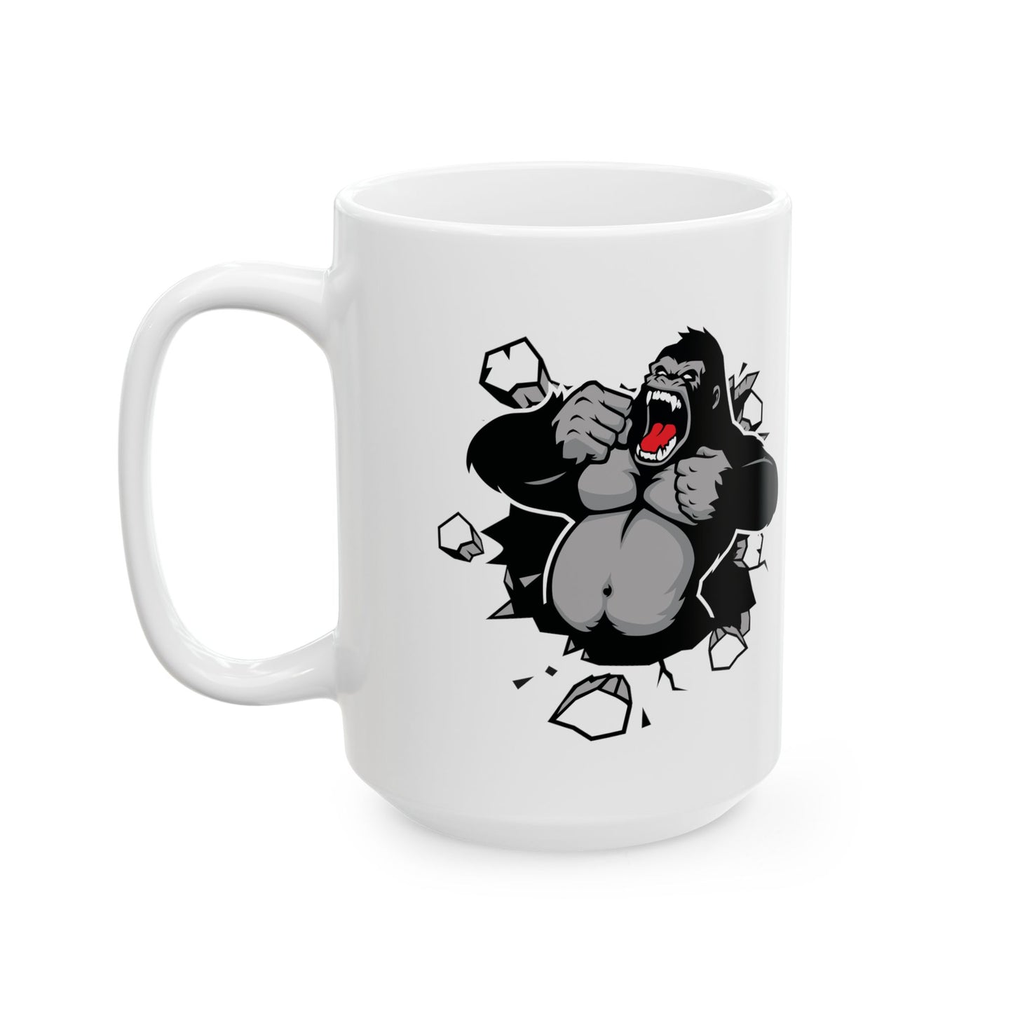 Bustin Out Gorilla, Coffee Mug