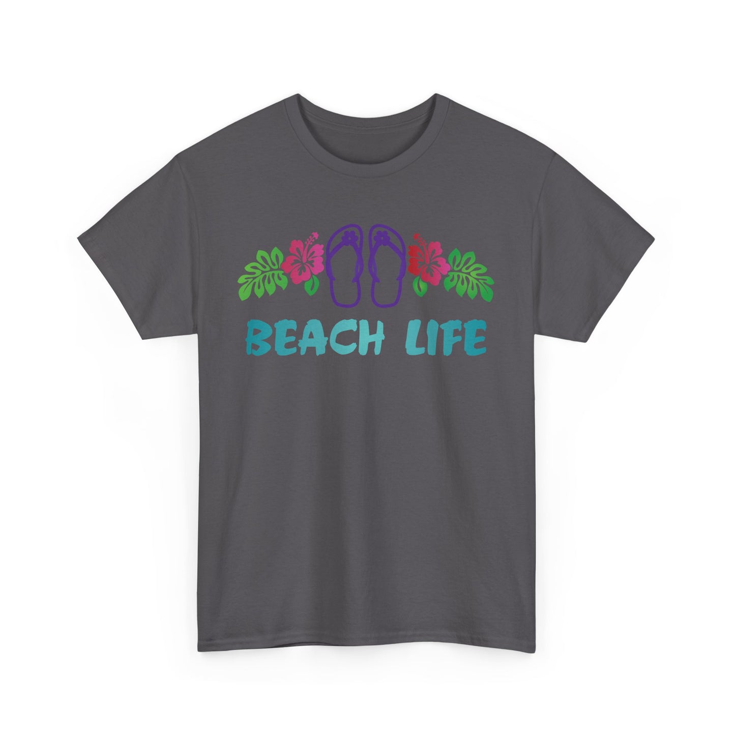 Beach Life. Heavy Cotton T-Shirt