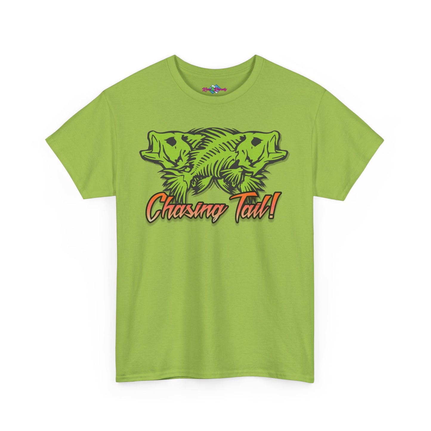Chasing Tail. Heavy Cotton T-Shirt