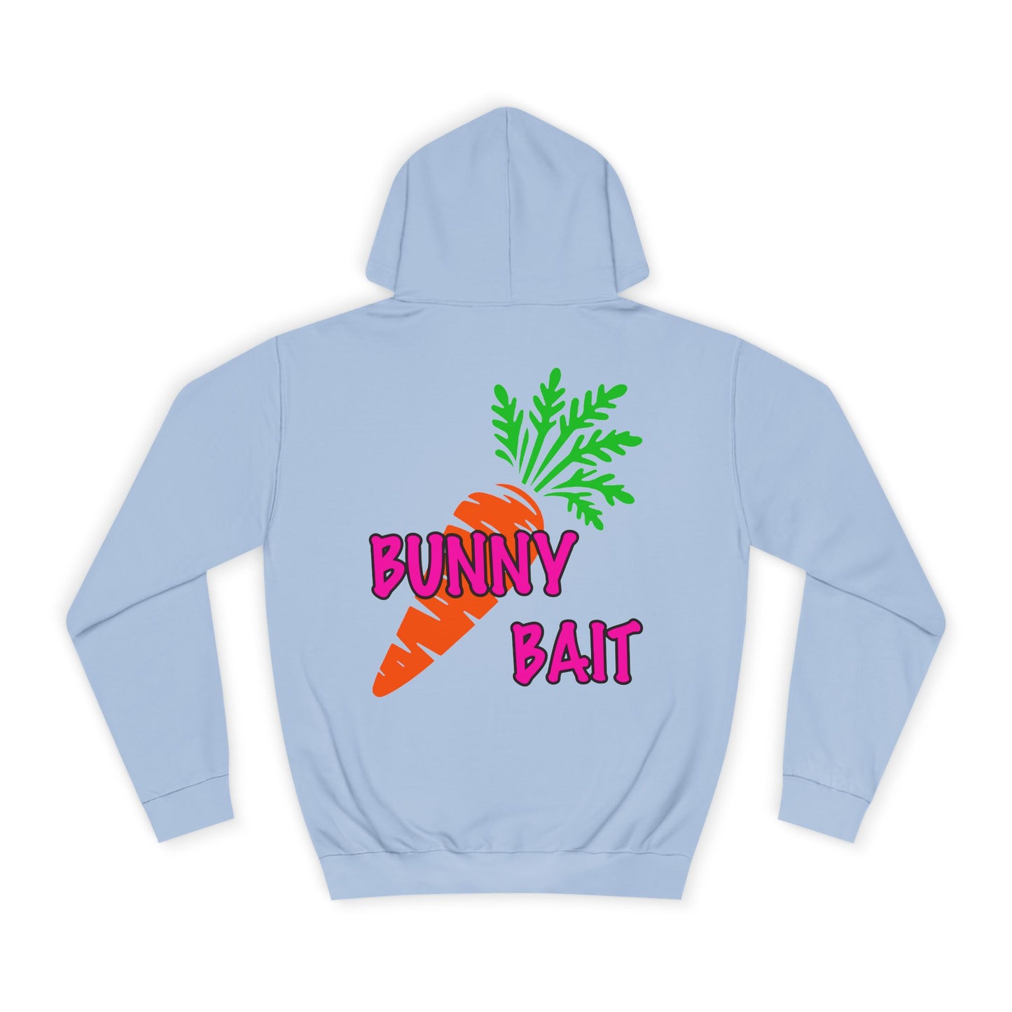 Bunny Bait, Rad Moto Bunny, Unisex Hoodie - Biker Style Sweatshirt for Motorcycle Enthusiasts