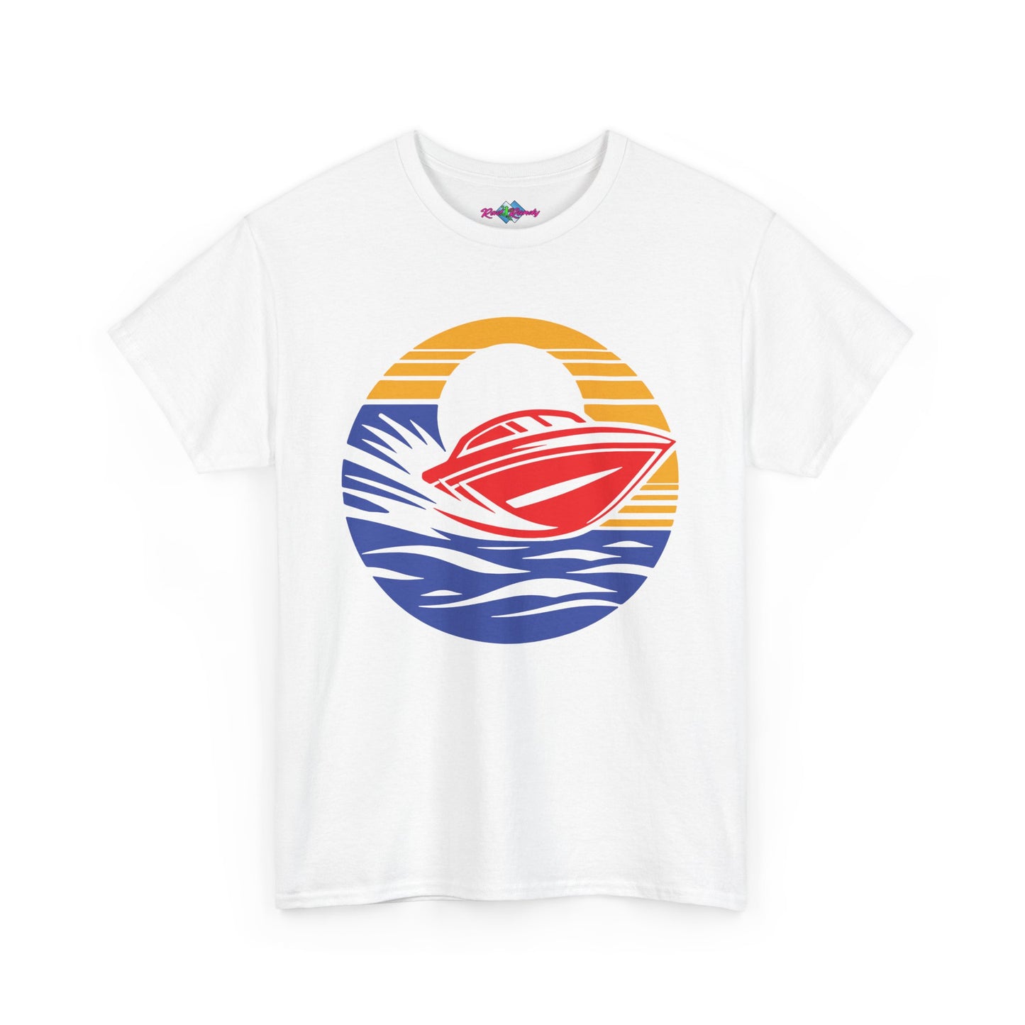 Boating. Heavy Cotton T-Shirt