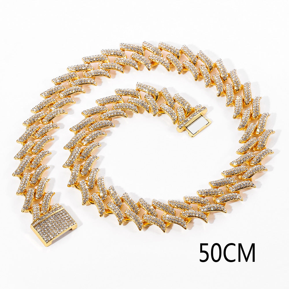 Rhombus Telescopic Chain Necklace
