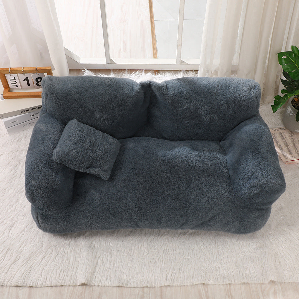 Plush Rabbit Pet Sofa