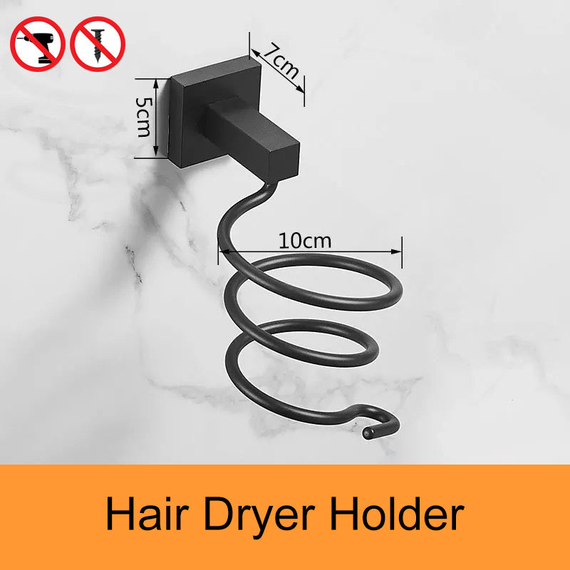Hole-free Bathroom Rack Wall Hanging
