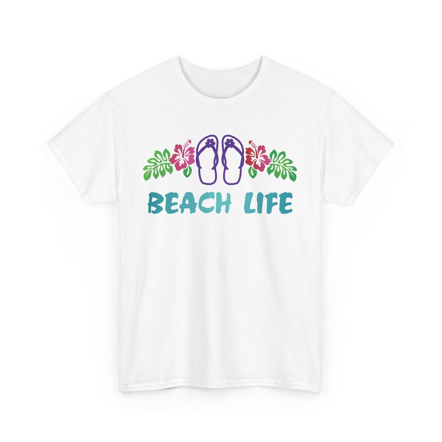 Beach Life. Heavy Cotton T-Shirt
