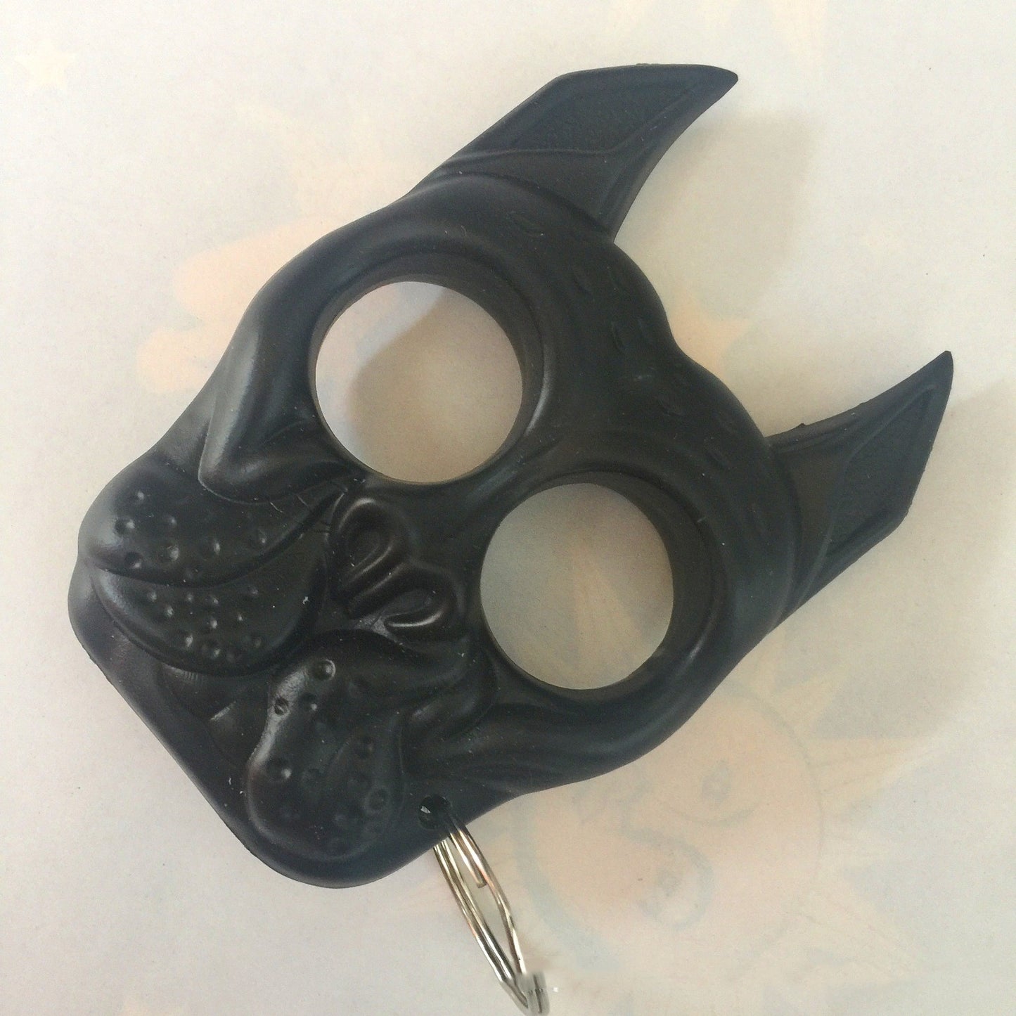 Dog Head Self-defense Keychain