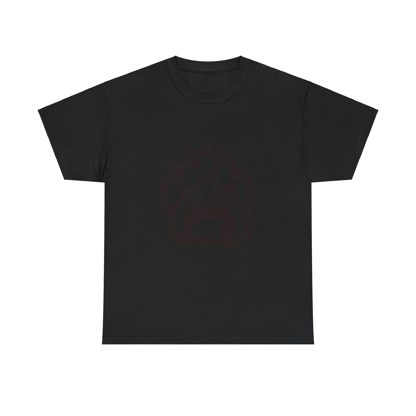 Bear Paw. Heavy Cotton T-Shirt