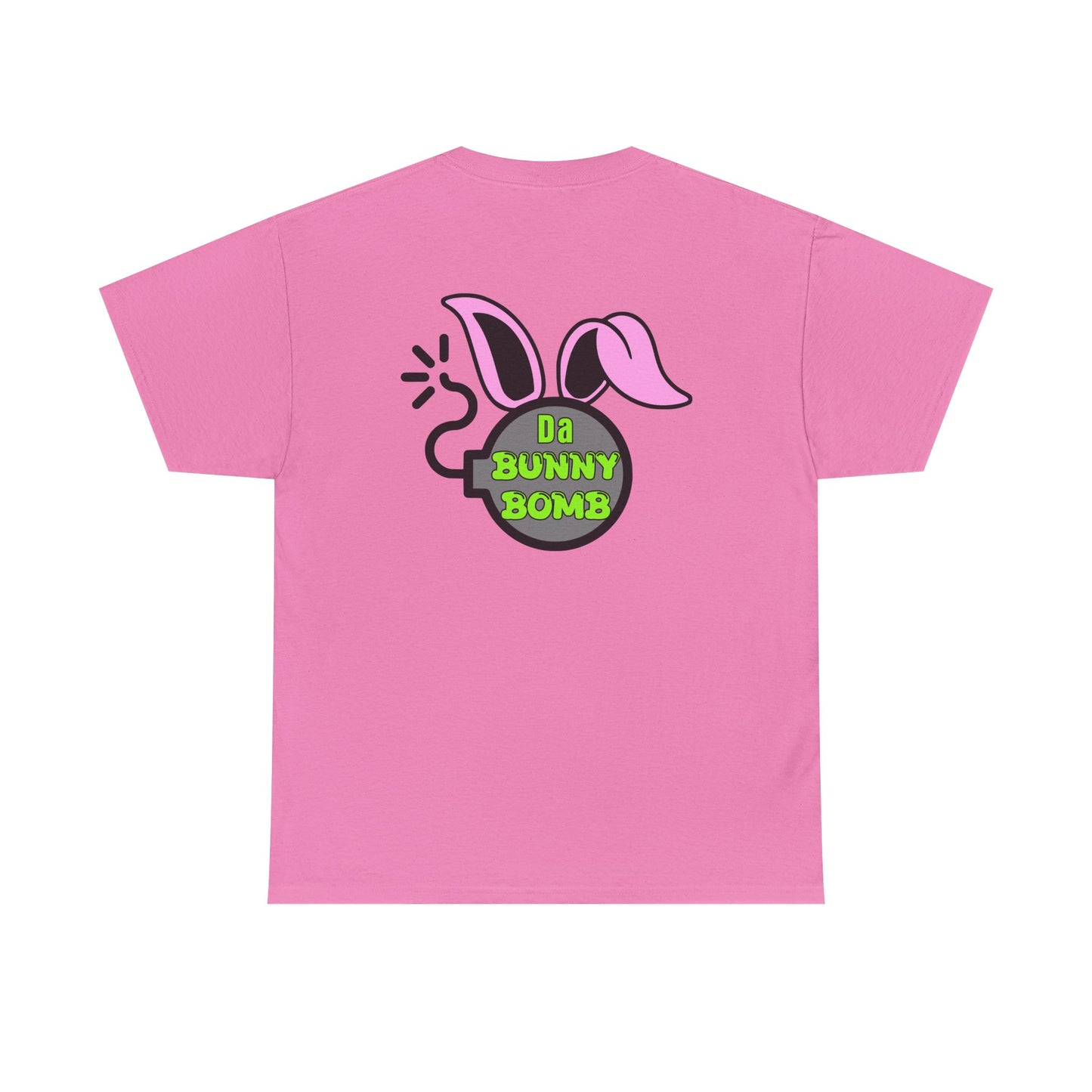 Da Bunny Bomb, Rad Moto Bunny, Heavy Cotton T-Shirt