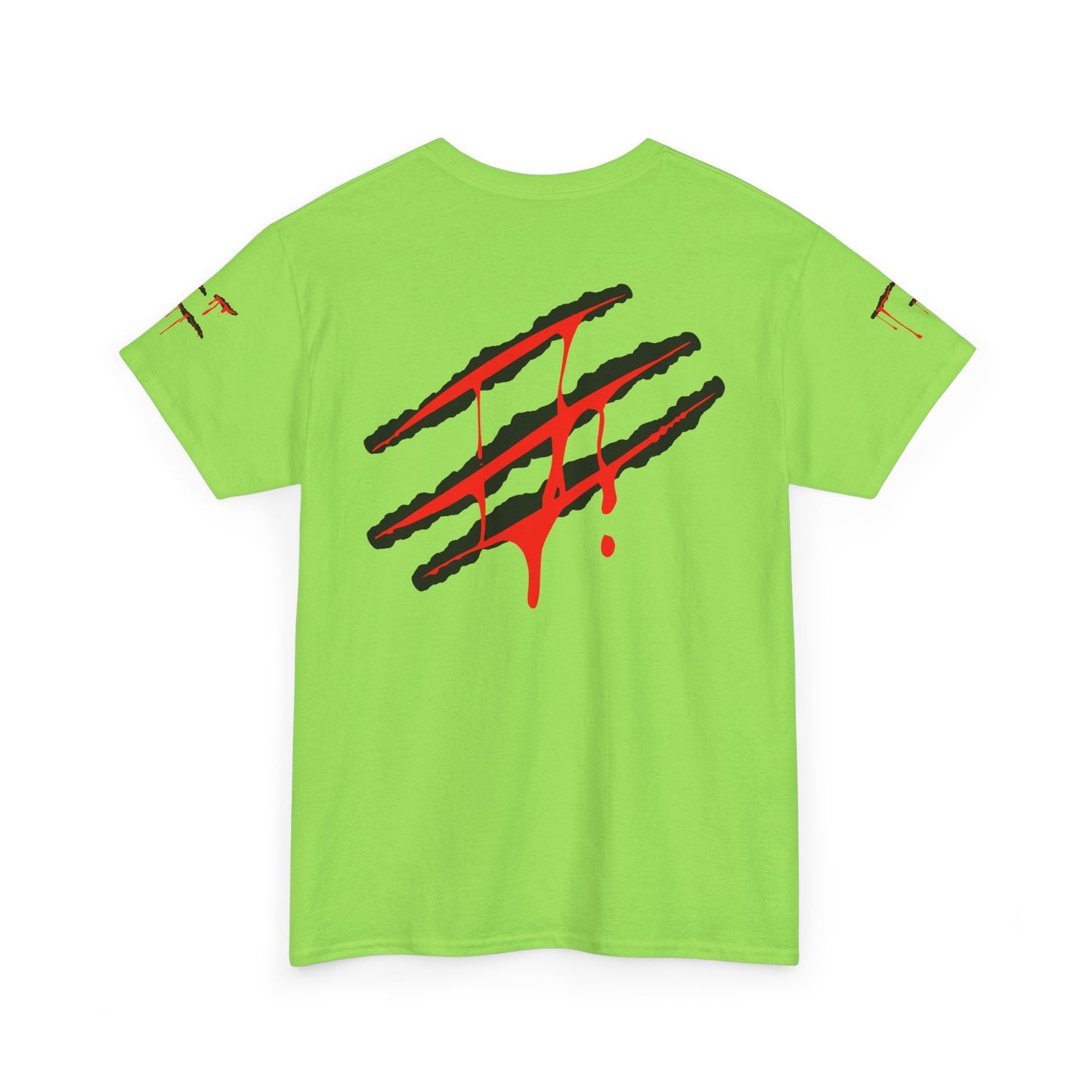 Bloody Scratches. Heavy Cotton T-Shirt