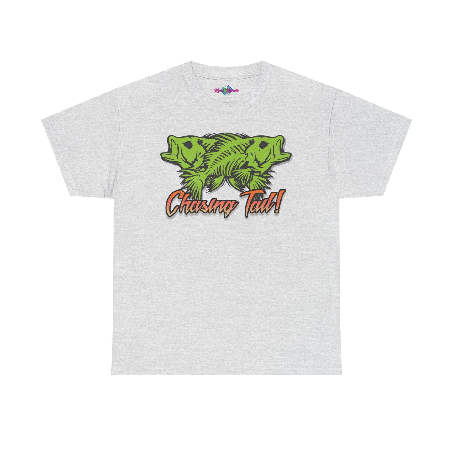 Chasing Tail. Heavy Cotton T-Shirt