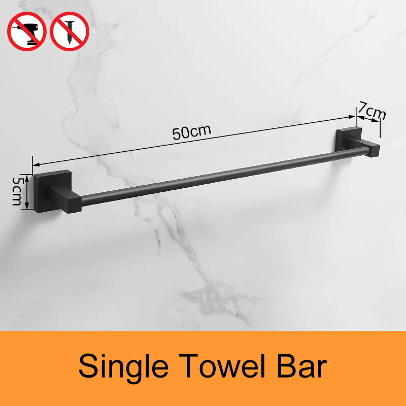 Hole-free Bathroom Rack Wall Hanging