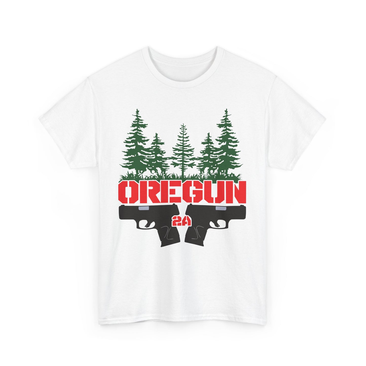 Oregun 2a Forest. Heavy Cotton T-Shirt