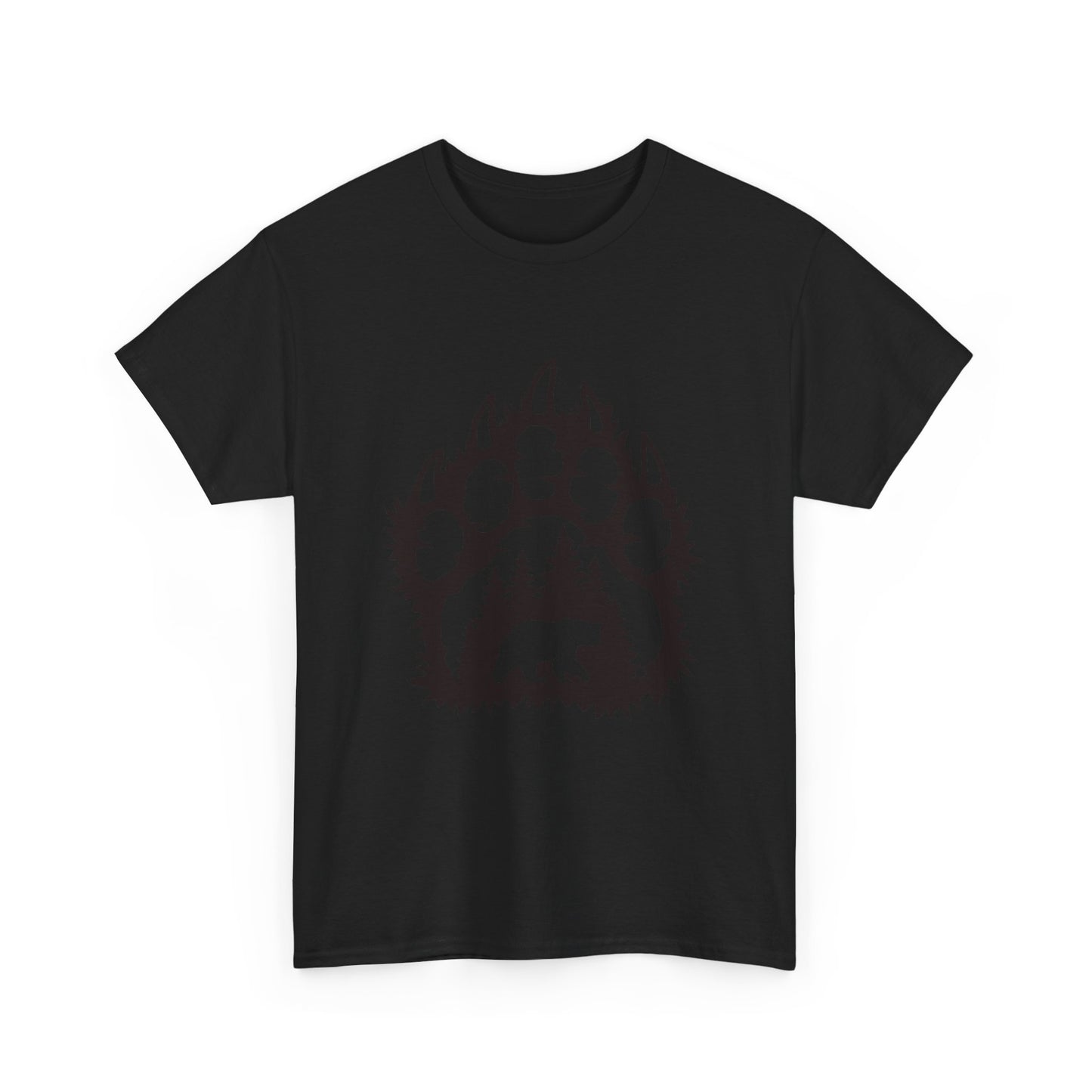 Bear Paw. Heavy Cotton T-Shirt
