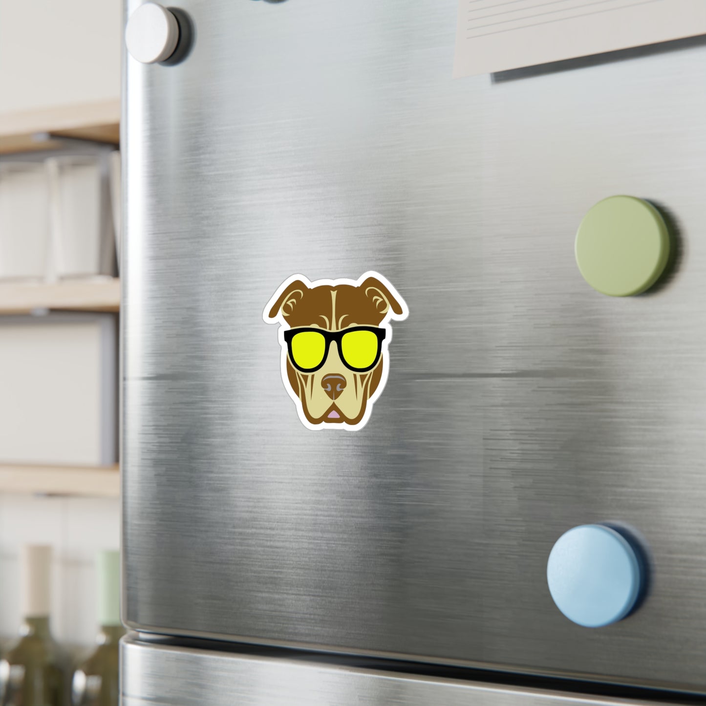 Kewl Dog. Kiss-Cut Vinyl Sticker
