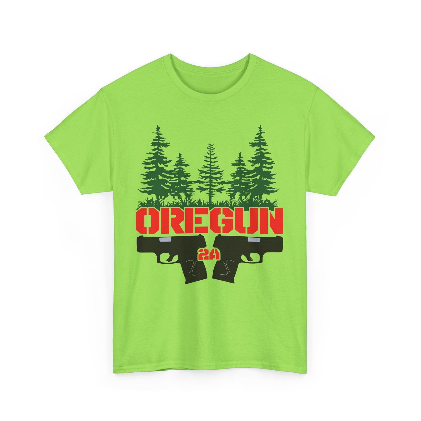 Oregun 2a Forest. Heavy Cotton T-Shirt