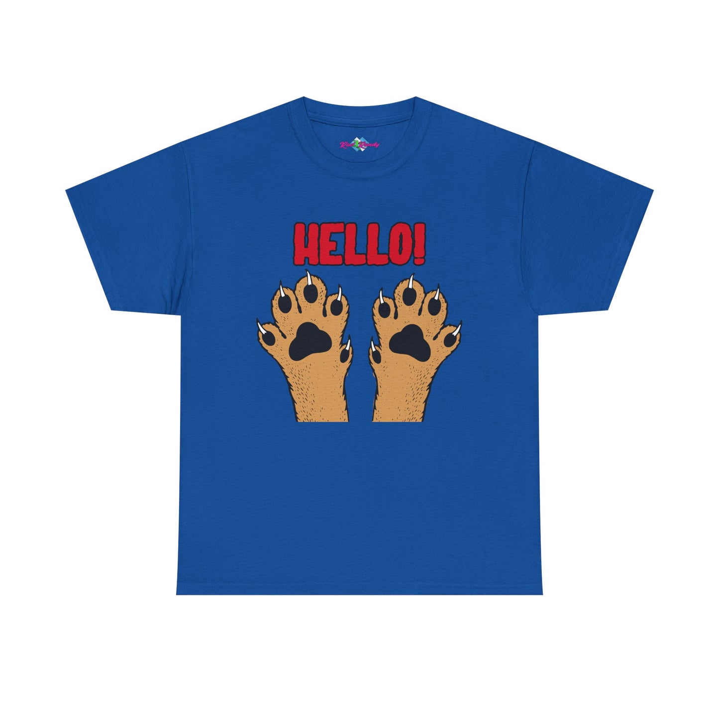 Hello Paws. Heavy Cotton T-Shirt