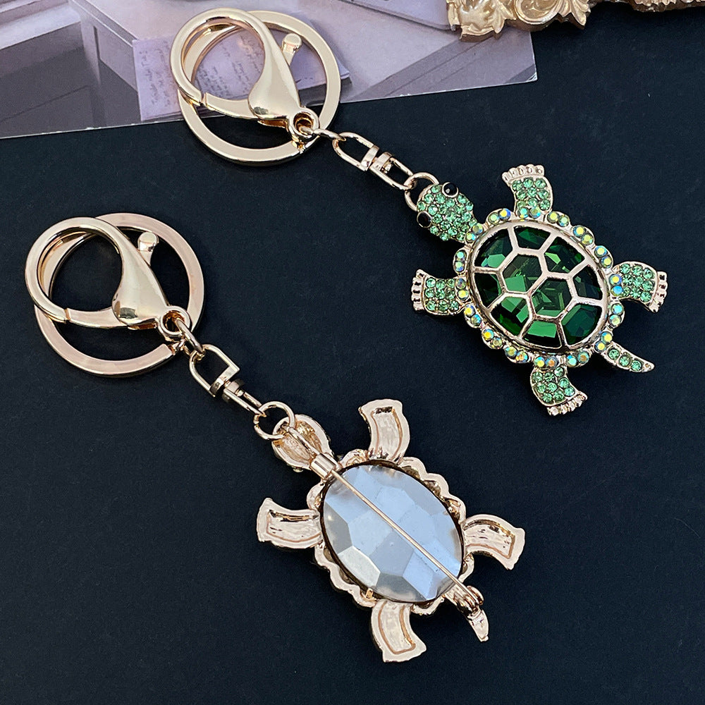 Cute Colorful Turtle Keychain