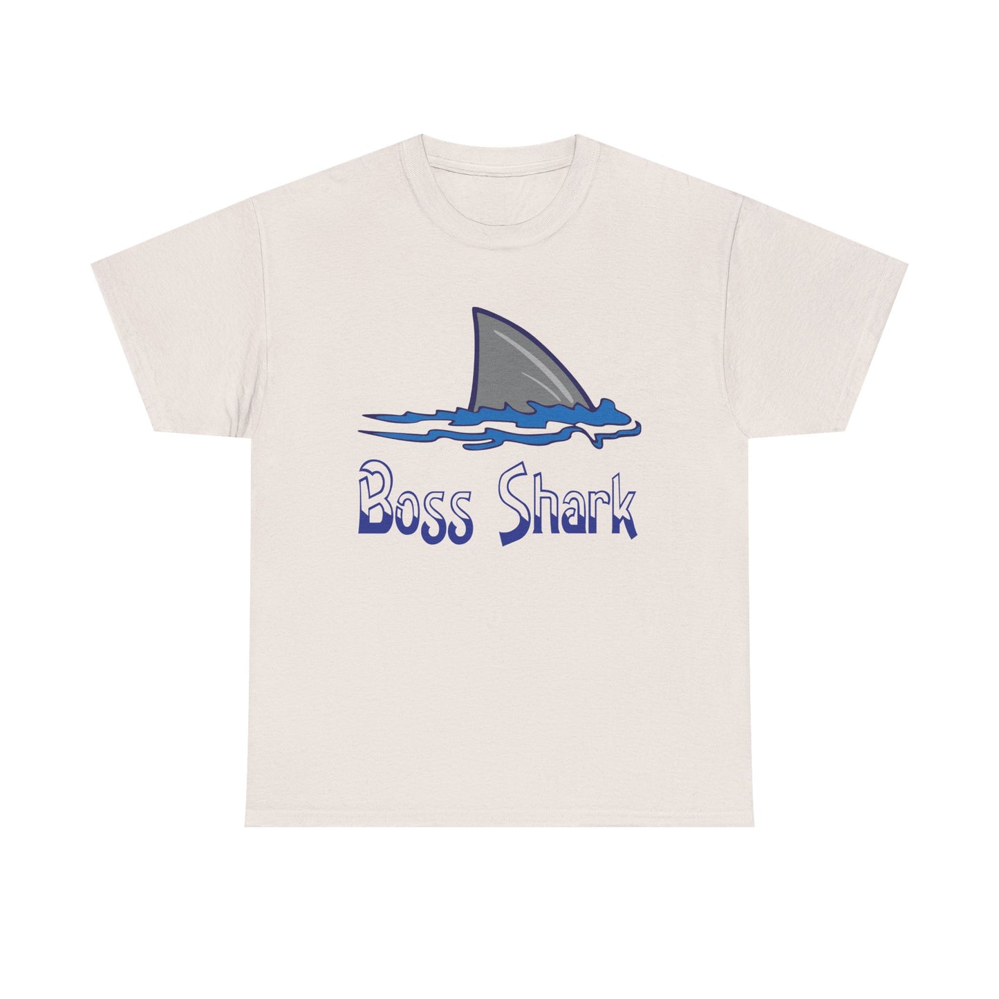 Boss Shark. Heavy Cotton T-Shirt