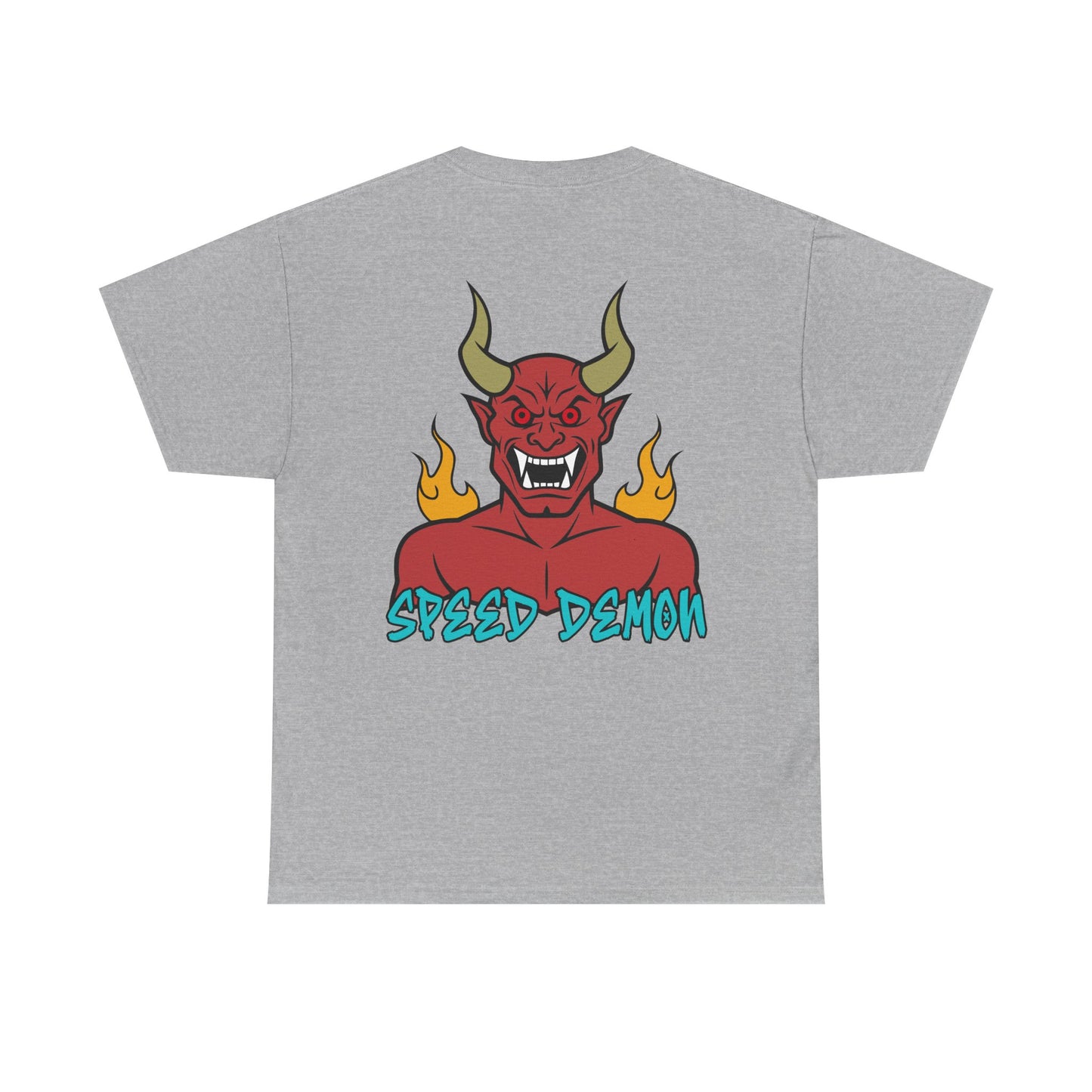 Speed Demon, Rad Moto Bunny, Heavy Cotton T-Shirt