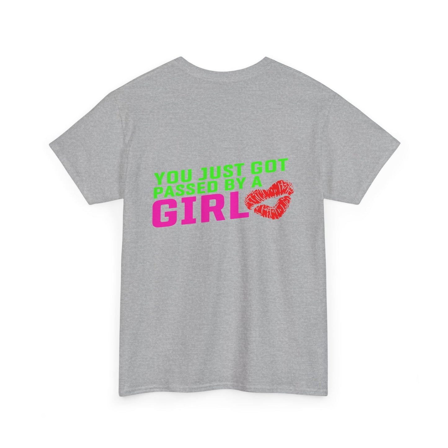You just got passed by a Girl, Rad Moto Bunny, Heavy Cotton T-Shirt