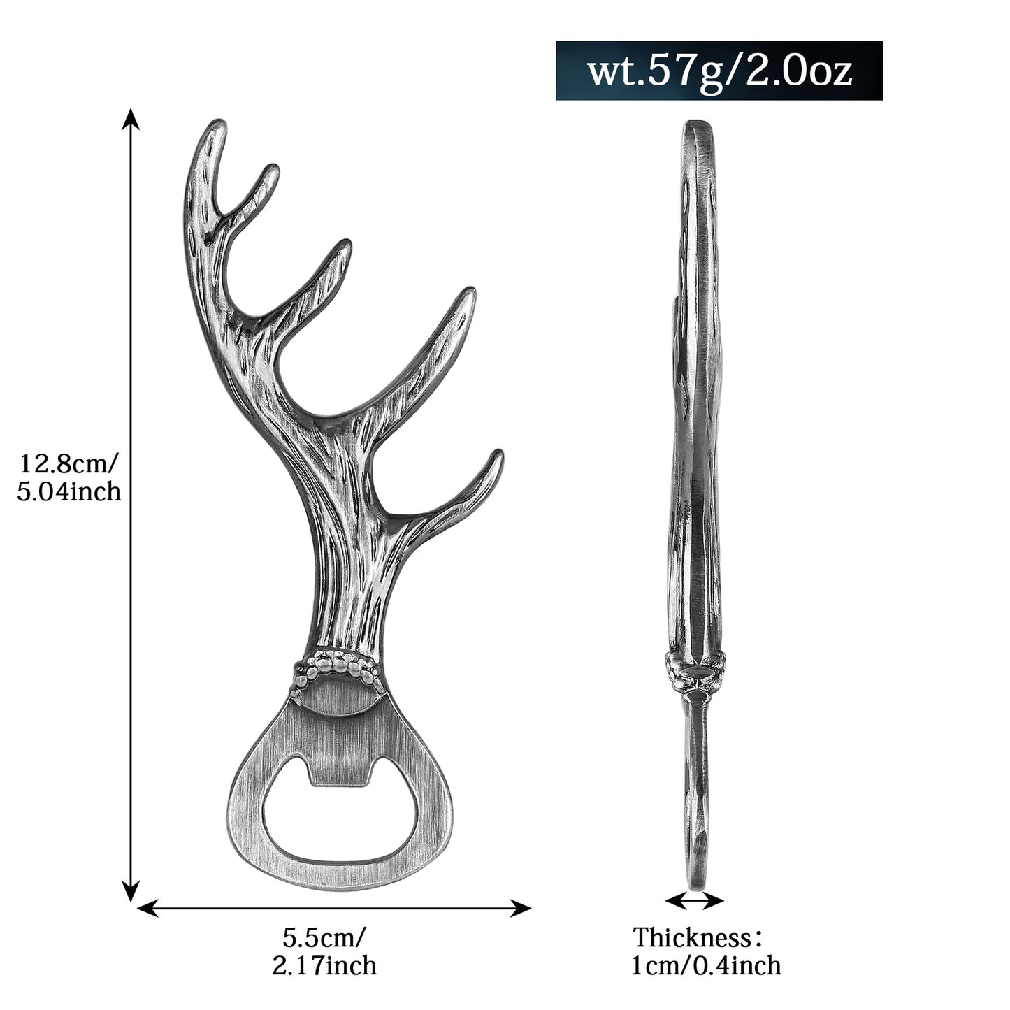 Deer Antler Bottle Opener