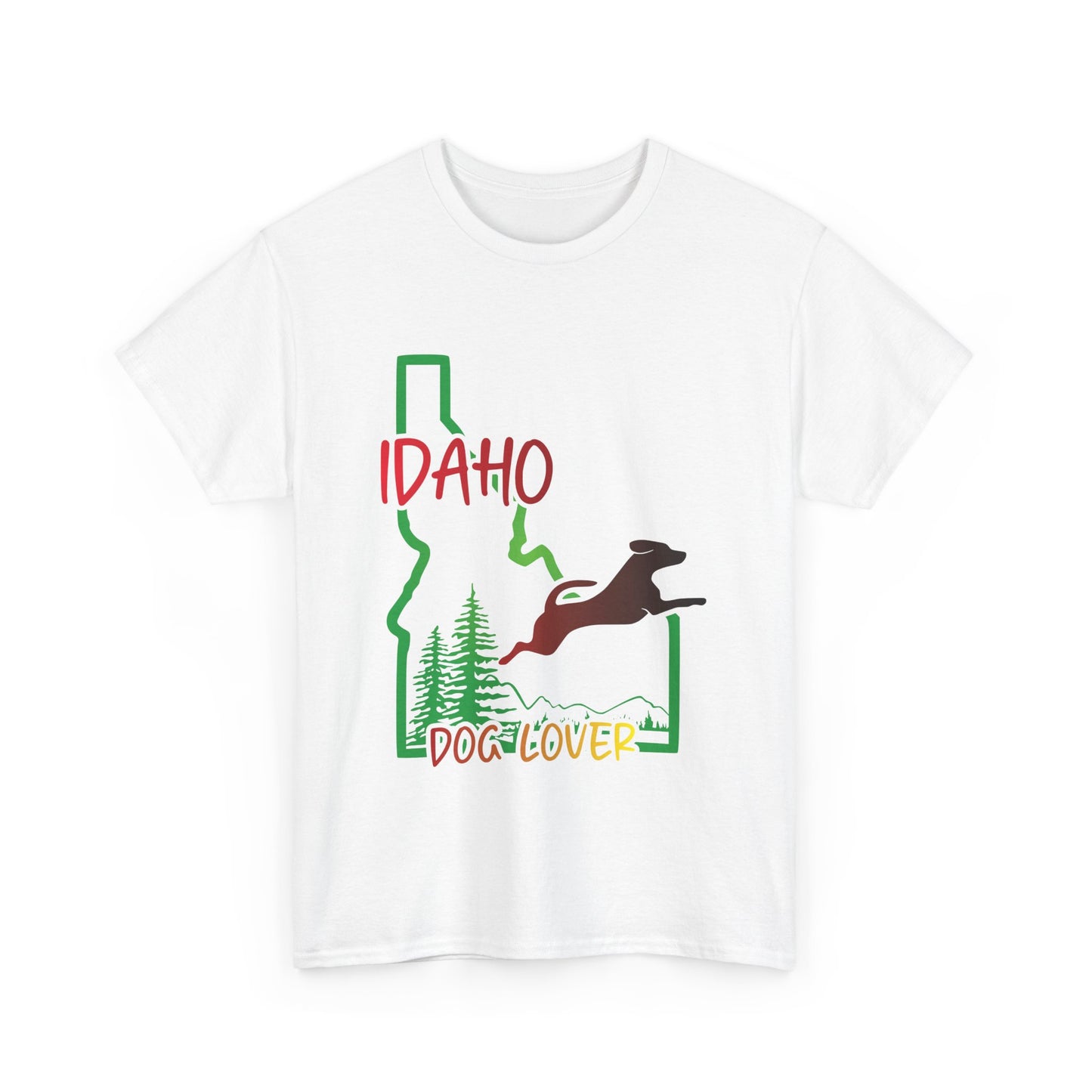 Idaho Dog Lover. Heavy Cotton T-Shirt