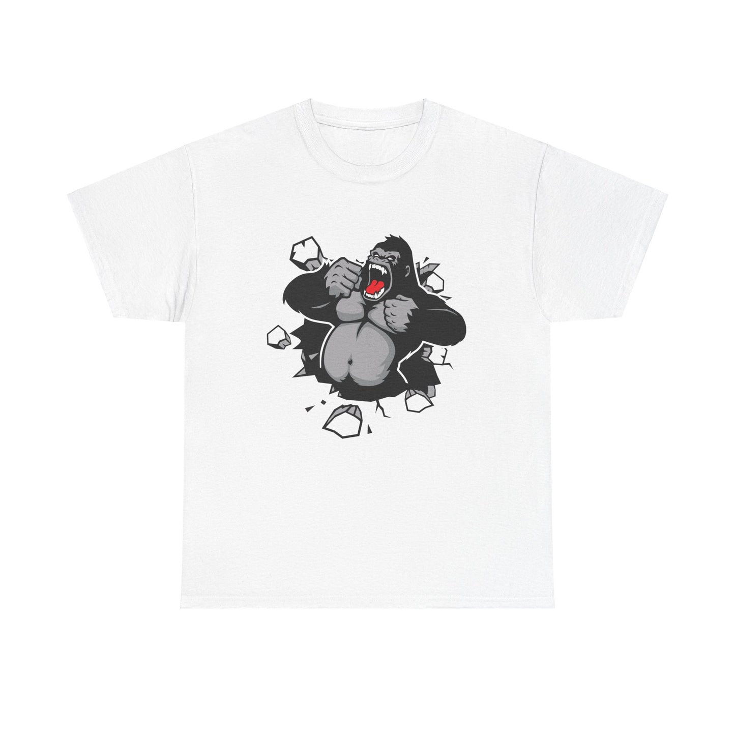 Bustin Out Gorilla. Heavy Cotton T-Shirt
