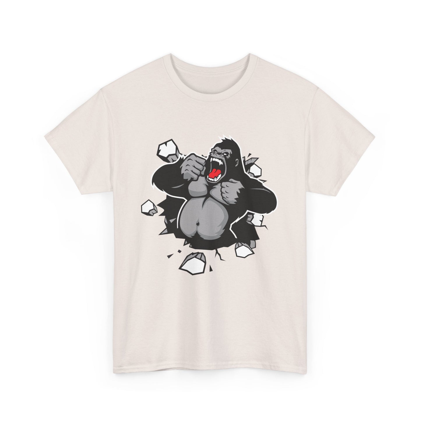 Bustin Out Gorilla. Heavy Cotton T-Shirt