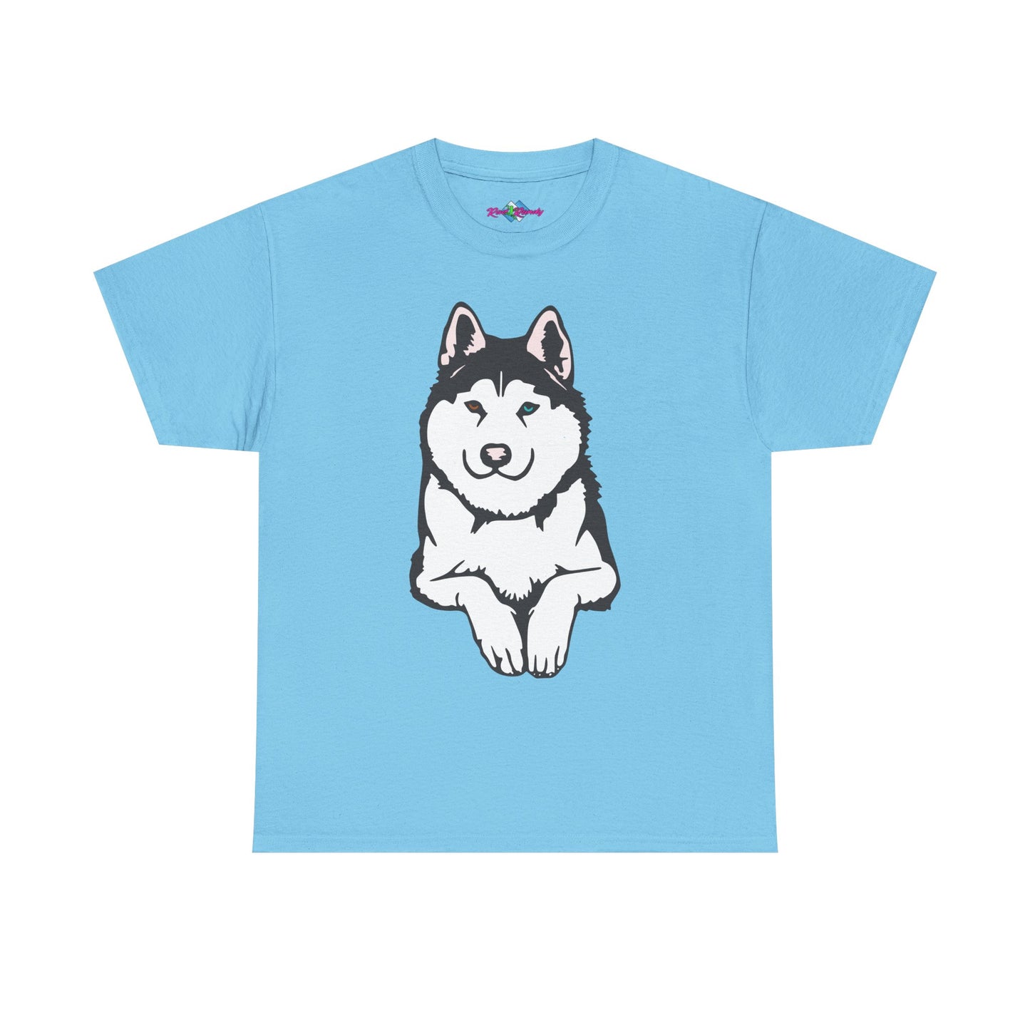 Casual Husky. Heavy Cotton T-Shirt