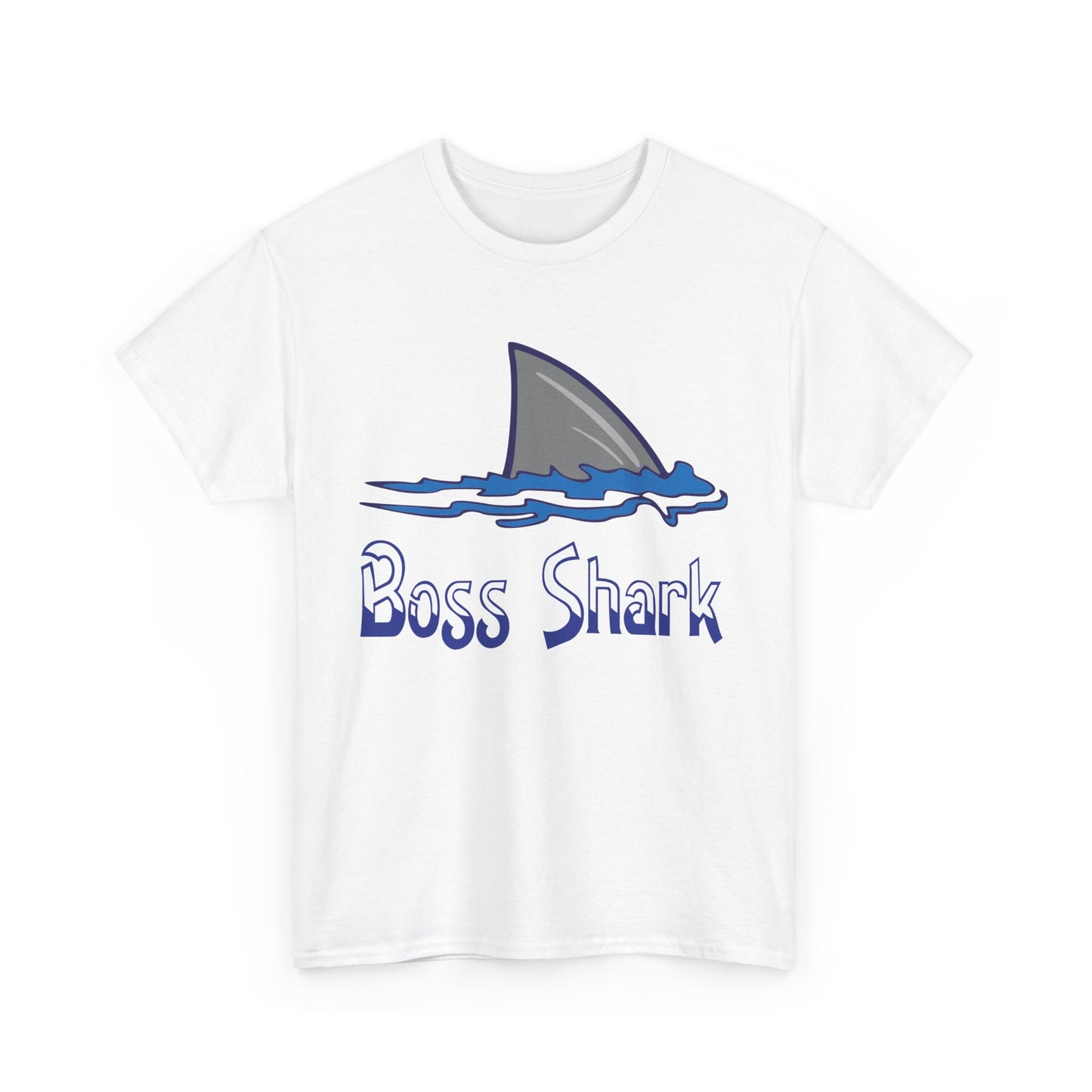 Boss Shark. Heavy Cotton T-Shirt