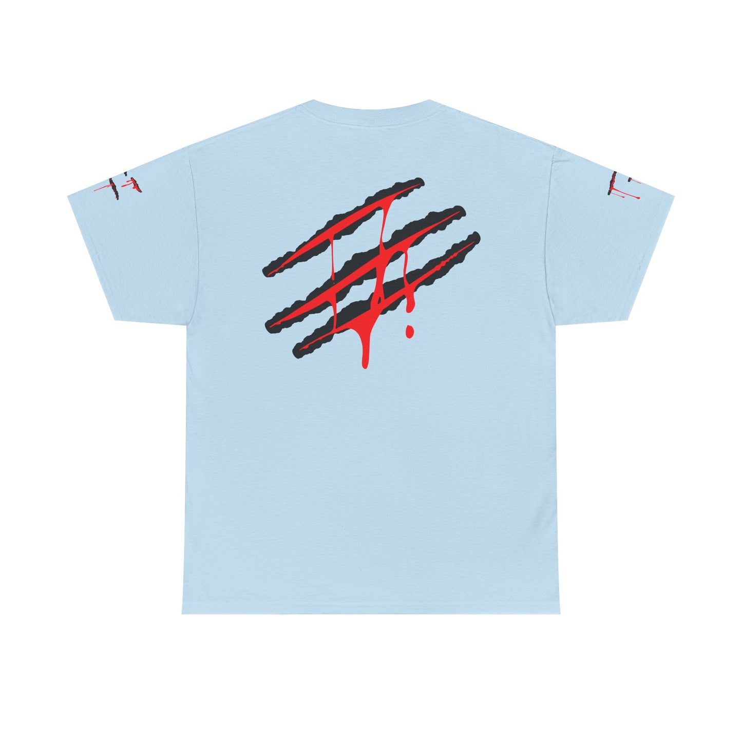 Bloody Scratches. Heavy Cotton T-Shirt