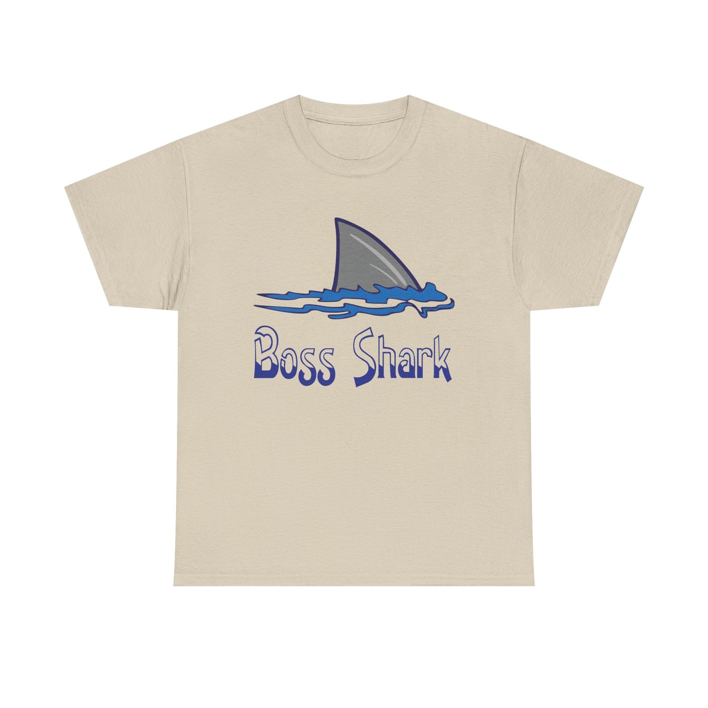 Boss Shark. Heavy Cotton T-Shirt
