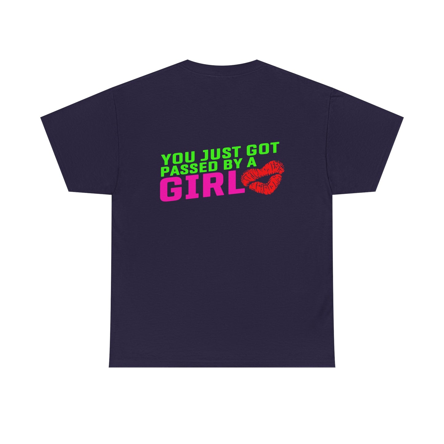 You just got passed by a Girl, Rad Moto Bunny, Heavy Cotton T-Shirt