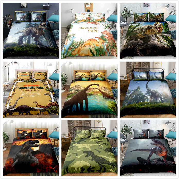 Dinosaur 3D Bed Set