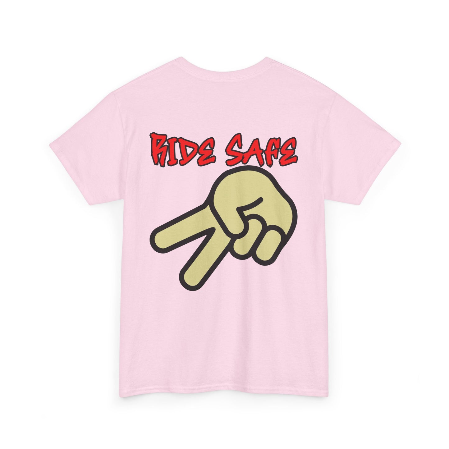 Ride Safe, Rad Moto Bunny, Heavy Cotton T-Shirt