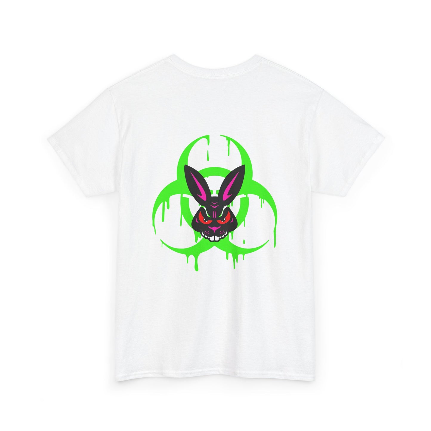 Toxic Bunny, Rad Moto Bunny, Heavy Cotton T-Shirt
